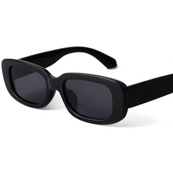 Pop gafas de sol rectangulares retro gafas de sol paramujer 