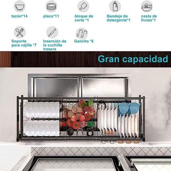 Escurridor de Platos Modular de Gran Capacidad Escurridor