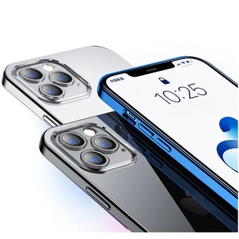 GENERICO Carcasa Transparente Bordes Reforzados Para iPhone 15 Pro