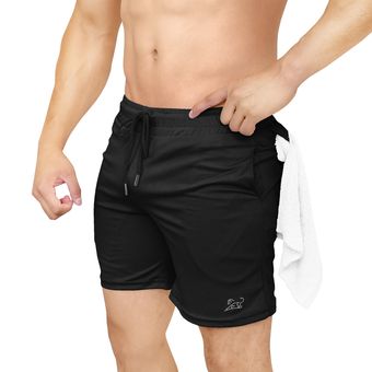 Short Deportivo Hombre Red Baboon Fit Gray Short Deportivo Ajustable M