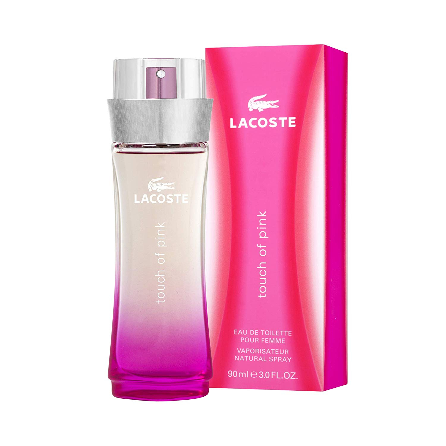 Fragancia para Dama Lacoste Touch Of Pink  de Lacoste Edt 90 ml
