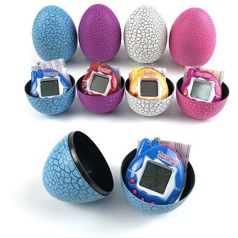 Tamagotchis electrónico juguete de juego para mascotas 1 ud. Digital novedad regalo para mascotas Vaso de huevo de dinosaurio multicolor 