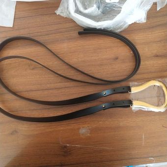 cinturón clásico informal para mujer anillos de Metal de piel de va 