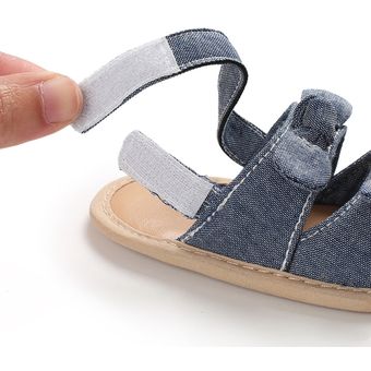 Zuecos de verano para niños sandalias de lazada de Princesa para recién nacidos zapatos suaves para cuna y andadores 