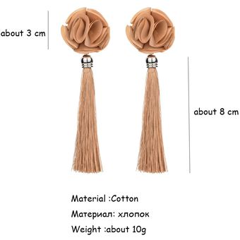 Pendientes Colgantes De Flecos Largos De Bohemia Pendientes Pendientes Colgantes De Flecos Largos De Bohemia Pendientes