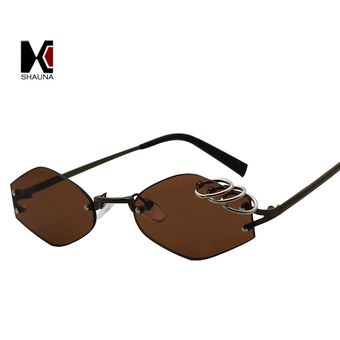SHAUNA-gafas sol sinntura con aros hierro hombre muj 