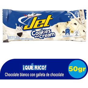 Chocolatina Jet Cookiesand Cream X50g