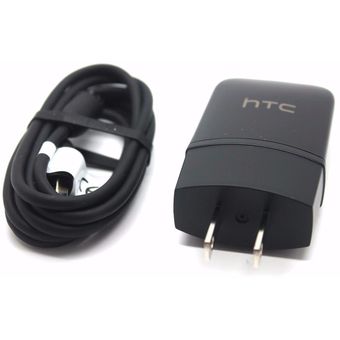 Cargador cable negro para HTC One M9 Hima M8 M8s Micro USB coche carga datos