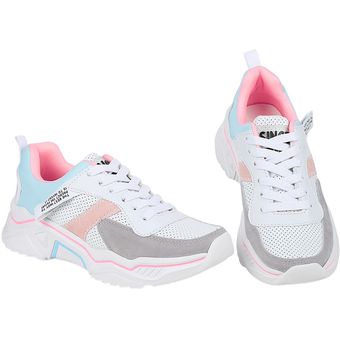 Tenis blancos de piel mujer hot sale