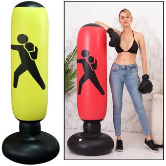 Saco de Boxeo Inflable para Entrenamiento Boxing Punching Bag Inflatable Trainin 