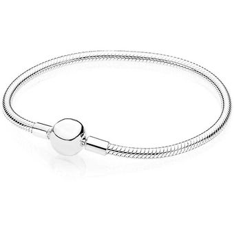 Nueva Serie 100% 925me De Alta Calidad De Sonrisa Pulsera S 