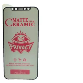 Generico - Vidrio Antiespia Ceramico  Iphone 12 Pro Max 6.7"