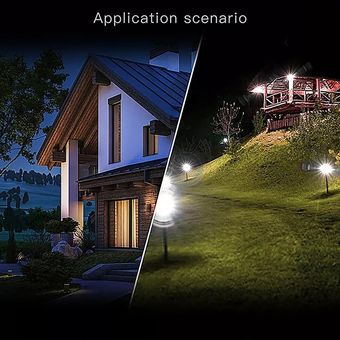 Paisaje de exterior iluminación LED 912W impermeable de jardín luces 