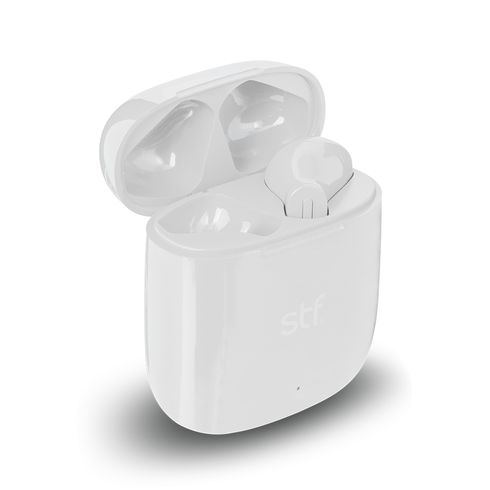 Audífonos Inalámbricos Stf Nordic True Wireless In Ear  blanco