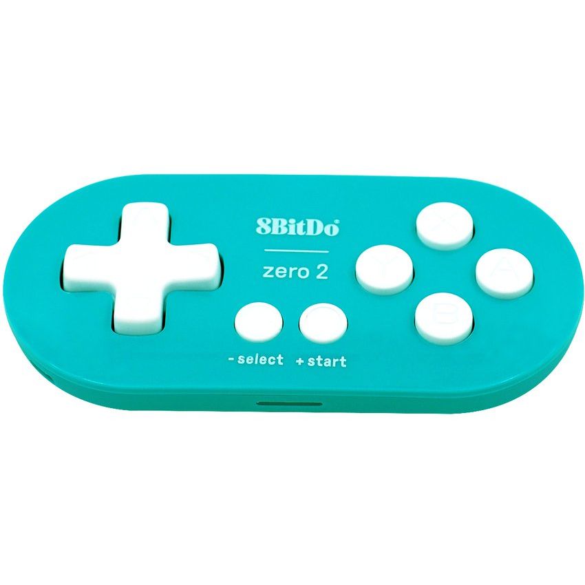 Mando Bluetooth 8Bitdo Zero 2 para Nintendo Switch/PC/Teléfono- Azul
