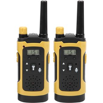 Radio electrónica Walkie Talkies Mini para niños llamada de voz 2 uds. comunicador portátil al aire libre 80-100M transceptor 