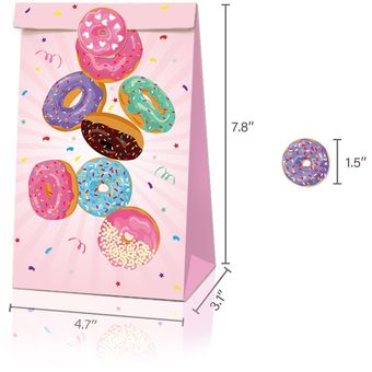 Bolsas de regalo de Donuts para niños suministros de embalaje de ga 
