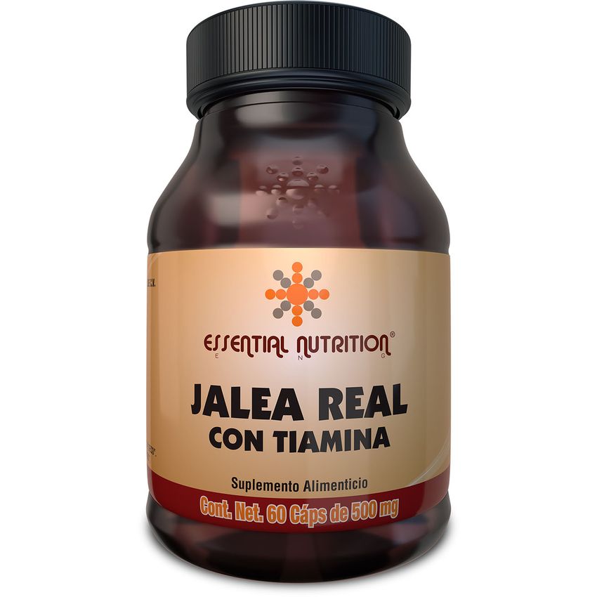 Jalea Real con Tiamina, 60 Cápsulas de 500 mg