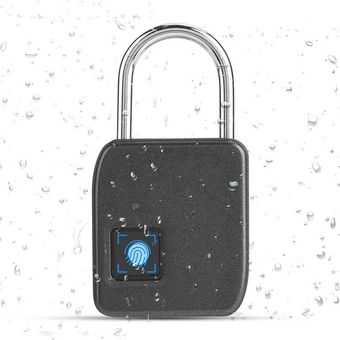 Puerta de privacidad anti-impermeable con candado inteligente de huell 