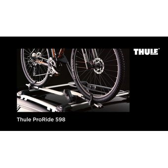 Portabicicletas techo Thule ProRide 598 1 bicicleta