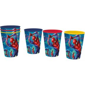Set de 3 Vasos Stor Spiderman-Multicolor