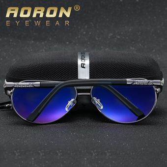 Gafas de sol Polarizadas #963 Silver HD Aoron varios colores UV 400 + FUNDA 