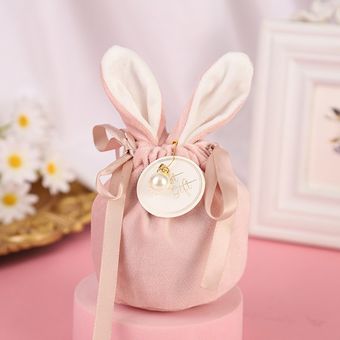 Pascua conejo lindo bolsas de embalaje de regalo de Día de San Valen 
