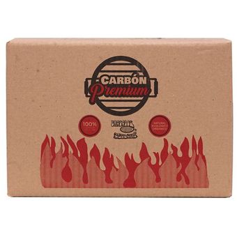 Bolsa De Carbón Vegetal Seleccionado 4 Kg Premium