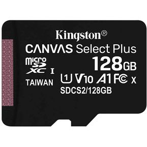 Kingston Micro SDXC Select Plus 128G Clase 10 UHS-I U1 V10