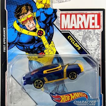Auto Hot Wheels Marvel Cyclops Carro Colección Nuevo Modelo 