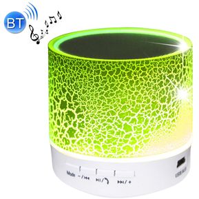 A9 Mini Portable Bluetooth Stereo Speaker With Built-in Mic  And  Led, Support Hands-free Calls  And  Tf Card  And  Aux In, Bluetooth Distance: 10m(green)