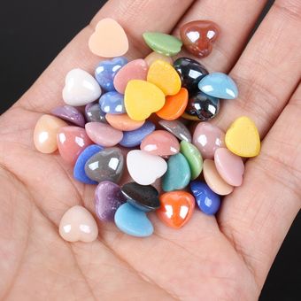 Perlas De Perlas De Medio Perlas De Cerámica De 18 Colores 