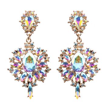 Pendientes De Cristal De Lujo Girlgo Pendientes De Góticos 