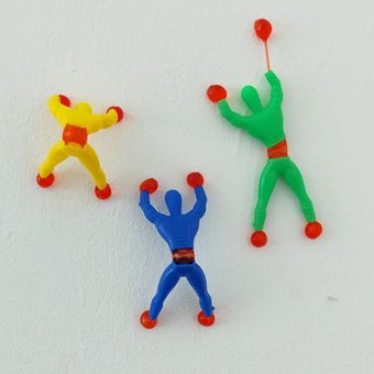 Escalada Escalada en pared pegajoso Spiderman pared de escalada infantil juguete al azar 