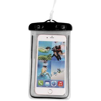 Bolsas de natación bolsa impermeable con bolsa submarina luminosa caja del teléfono Universal todos los modelos 3,5 pulgadas-6 pulgadas 