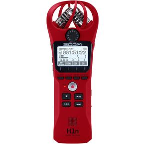 Grabadora Portatil ZOOM H1R Rojo/Estéreo/Hasta 32G micro SD
