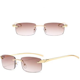 Gafas de sol rectangulares Jaspeer Gafas de sol sin marcomujer 