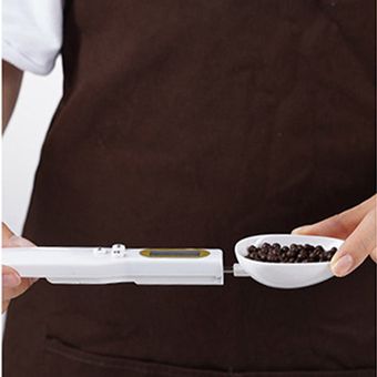 Digital de cuchara de cocina Escala electrónica con pantalla LCD para la medición de la Alimentación 