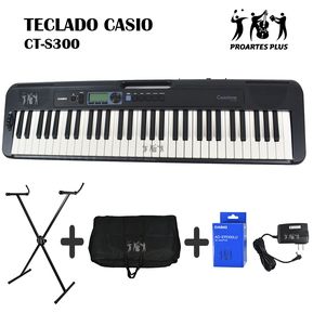 Combo Casio CT-X800 Teclado estuche base adaptador, Music Box