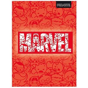 Cuaderno Marvel Kawaii Carta 150 Hojas 7 mm