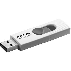 ADATA Memoria Flash USB 2.0 UV220, 64GB, Deslizable Color Bl...