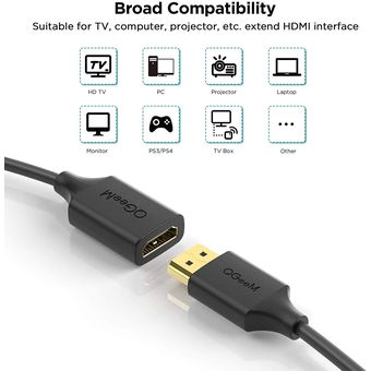 2X HDMI Ladrón Hembra a Hembra Adaptador Conector - 1080P HDTV