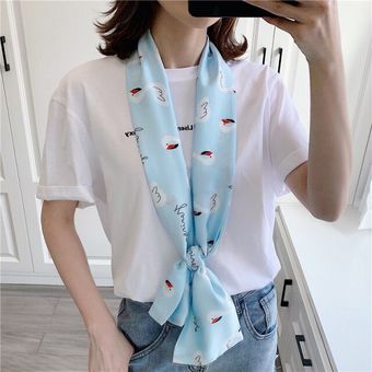 Decoración De Cuello De Otoño E Invierno Corea Larga Bufanda 