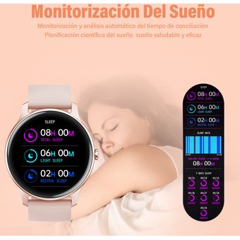 Reloj Inteligente Impermeable Para Mujer Xiaomi Huawei Q19 P Color De La  Caja Dorada