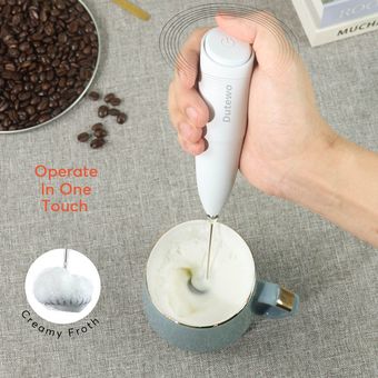 Hand Mixer Milk Frother for Coffee - Coffee Bar Accessories, Frother  Handheld F