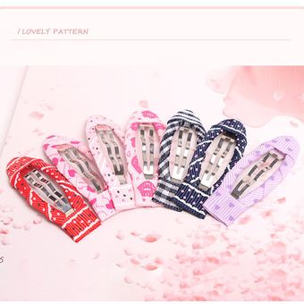Punto Impreso Estilo Baby Girl Horquillas Playos Accesorios Para Niñas Niños Punto Impreso Estilo Baby Girl Horquillas Playos Accesorios Para Niñas Niños