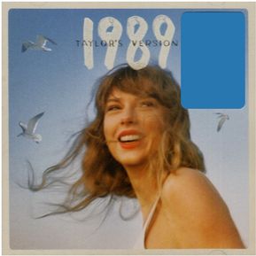 Taylor Swift 1989 Taylors Version Blue Disco Cd + Poster