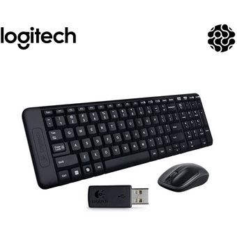 Teclado + mouse inalámbricos MK220 Logitech