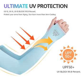 cubierta de brazo E4117 con protección solar UV refrigerador de bra 