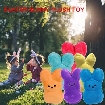 Lindas 15cm niños muchachas conejito peeps peluches juguetes lindo conejo relleno muñeca 